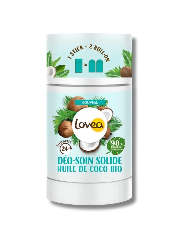LOVEA - DEODORANT SOIN SOLIDE HUILE DE COCO 50GR