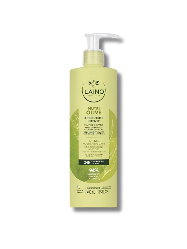 LAINO - LAIT NUTRITIF INTENSE EXTRAIT D'OLIVE ET VITAMINE E 400ML