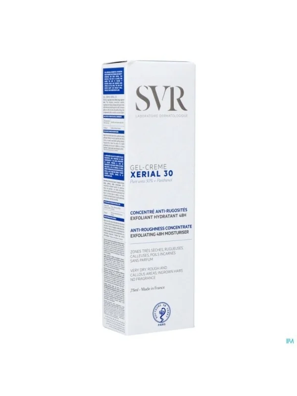 SVR XERIAL 30 CREME-GEL ANTI-RUGOSITÉS ET POILS INCARNÉS