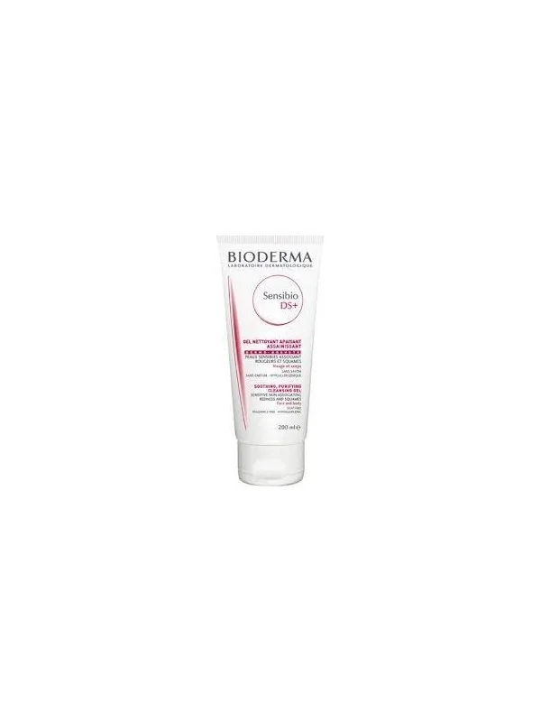 BIODERMA SENSIBIO DS+ GEL NETTOYANT PEAUX SENSIBLES, 200ML