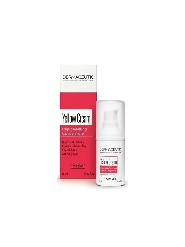 Dermaceutic Yellow Cream, Concentré Dépigmentant 15ml