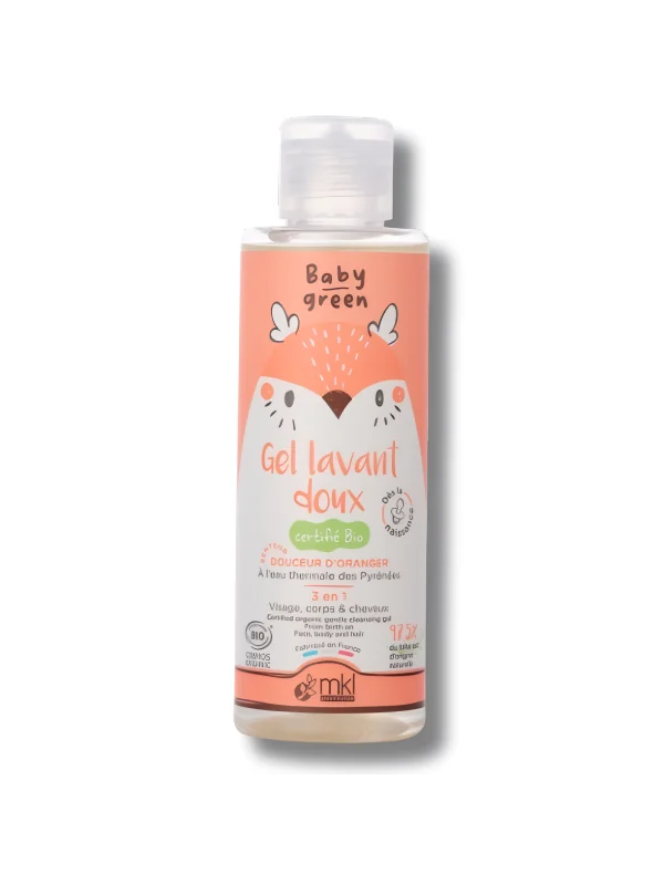 MKL - GEL LAVANT DOUX BIO BABY GREEN 100ML