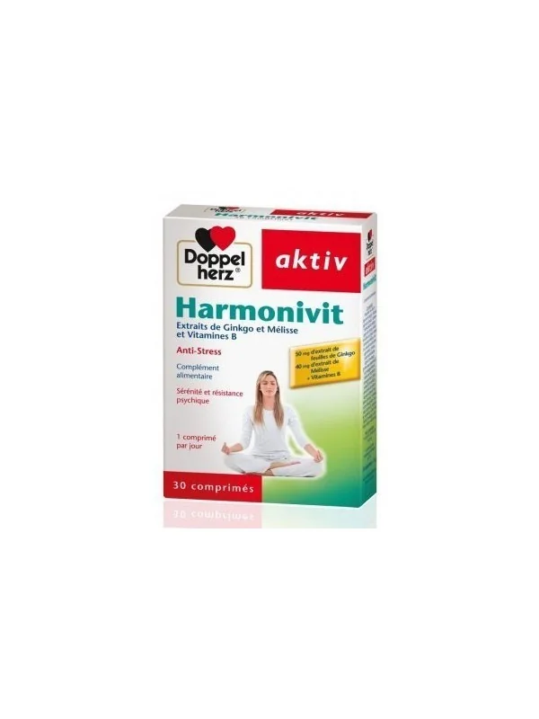 Doppel herz AKTIV Harmonivit 30 GELULES, anti stress