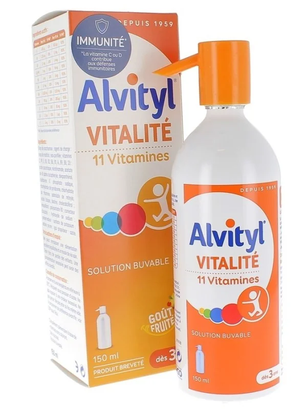 Alvityl vitalité sirop 150ml