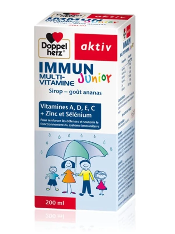 Doppel herz Aktiv immun junior multi-vitamine 200ml