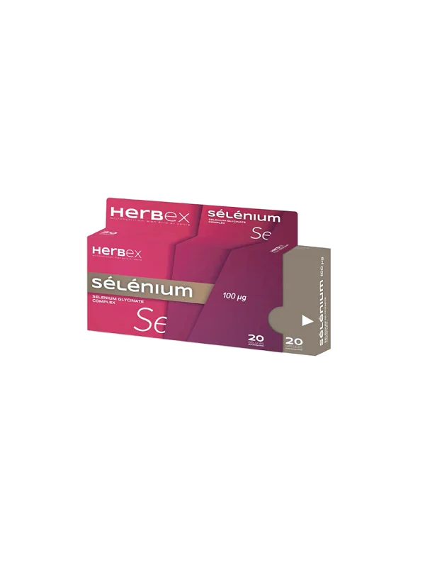 HERBEX - SÉLÉNIUM 20 GELULES