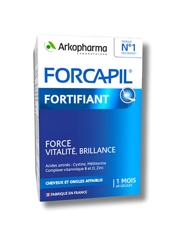 ARKOPHARMA FORCAPIL - FORTIFIANT CHEVEUX ET ONGLES 60 GELULES