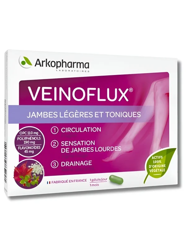 ARKOPHARMA - VEINOFLUX 30 GELULES