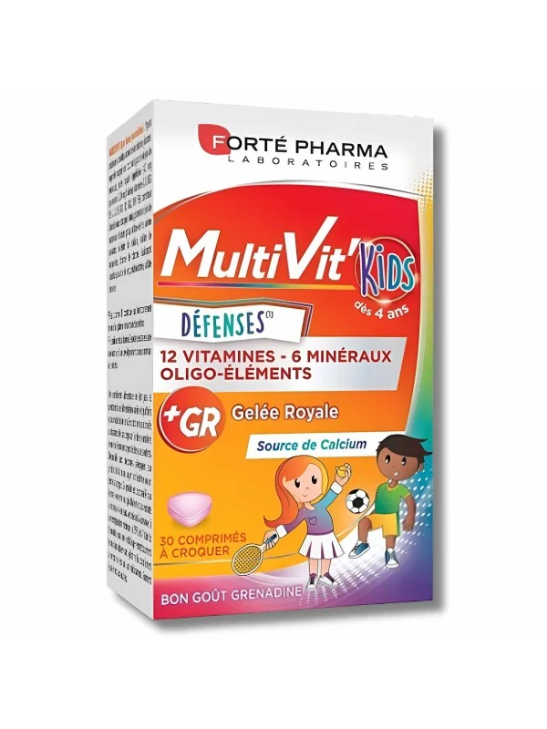 FORTE PHARMA - MULTIVIT'KIDS 30 COMPRIMES