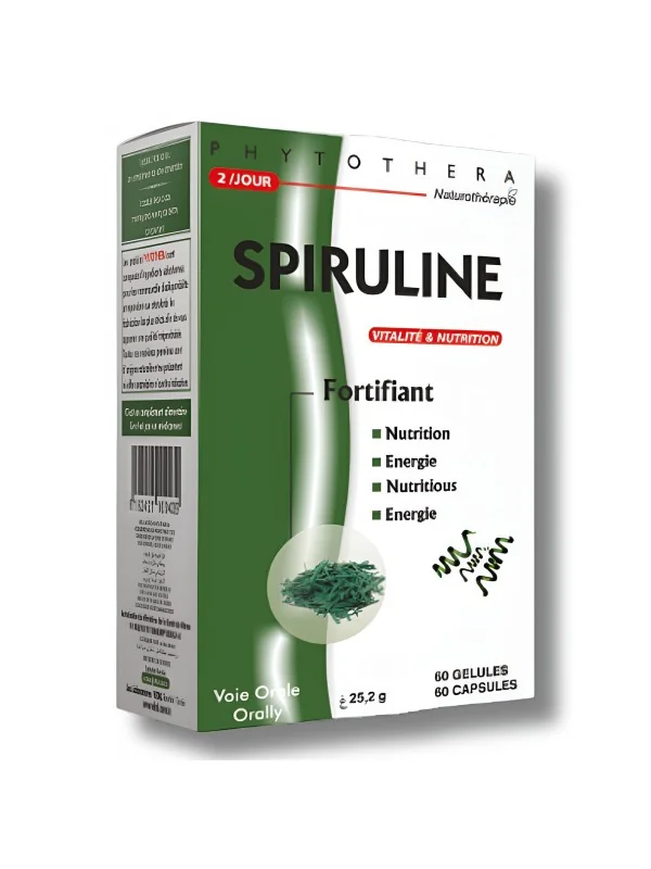 PHYTOTHERA - SPIRULINE 60 GELULES