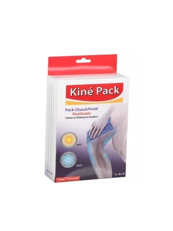 Polypharma KINÉ PACK POCHE DE GEL CHAUD FROID MEDIUM 20*30