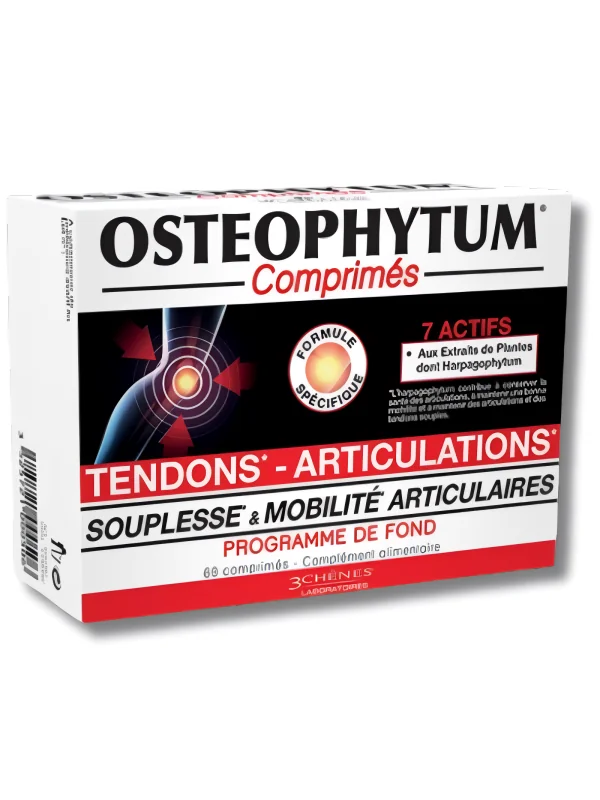 3 CHENES - OSTEOPHYTUM 60 COMPRIMES