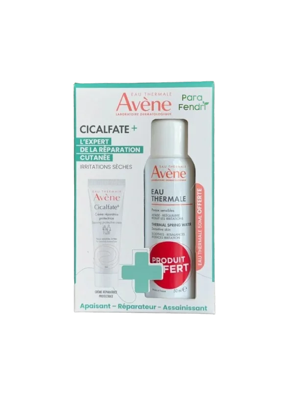 AVENE - COFFRET : CREME CICALFATE+ 40ML + EAU THERMALE 50ML OFFERTE
