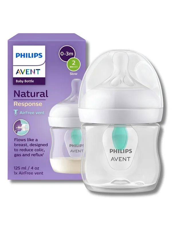 AVENT - BIBERON NATURAL RESPONSE ANTI COLIQUE 125ML SCY670/01