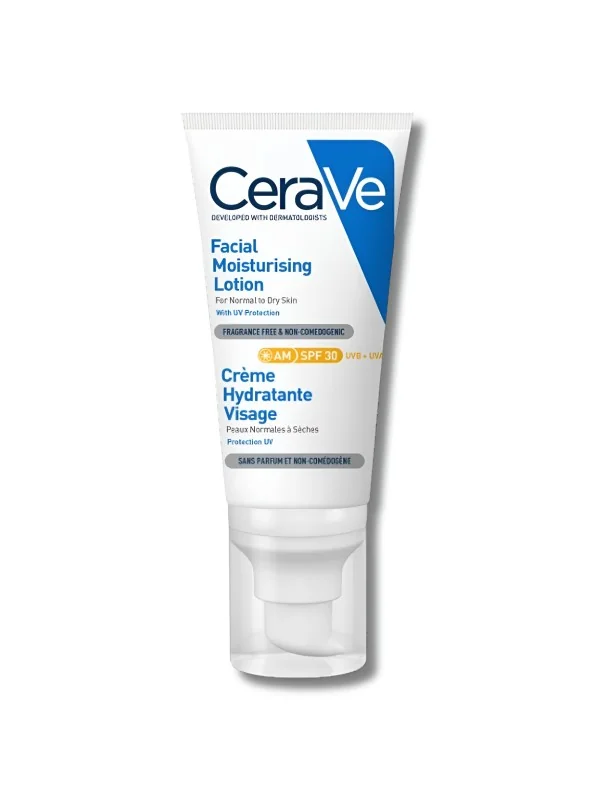 CERAVE - CREME JOUR HYDRATANTE SPF30 PEAUX NORMALES A SECHES 52ML