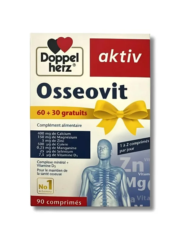 DOPPEL HERZ AKTIV - OSSEOVIT 90 COMPRIMES