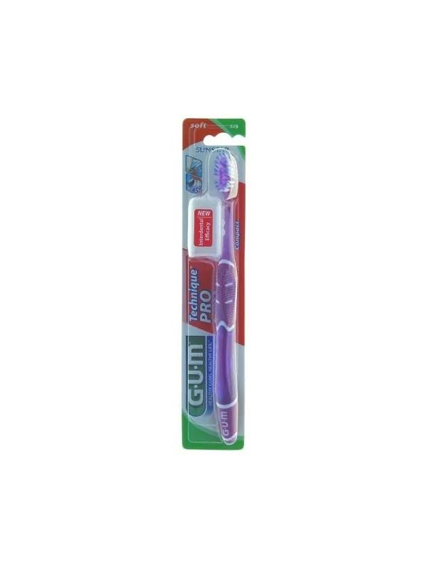 GUM Brosse à Dents Technique Pro Souple 525