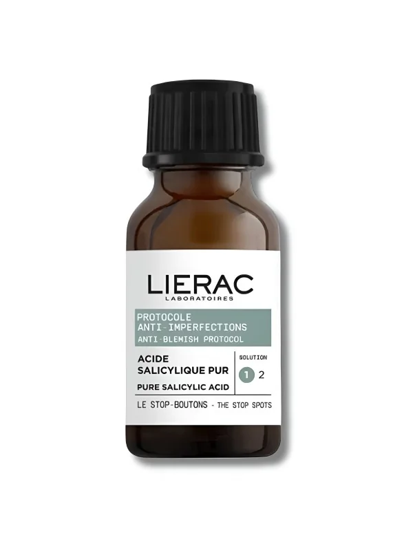LIERAC - LE STOP BOUTONS ACIDE SALICYLIQUE PUR 15ML