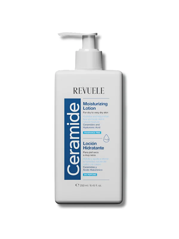 REVUELE CERAMIDE - LAIT HYDRATANT VISAGE ET CORPS PEAUX SÈCHES 250ML