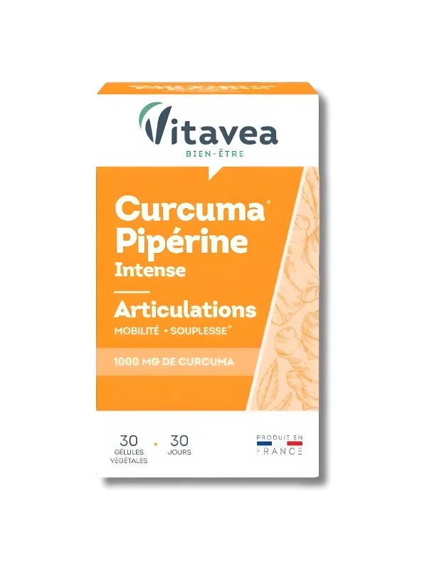 VITAVEA - CURCUMA PIPÉRINE ARTICULATIONS 30 GELULES
