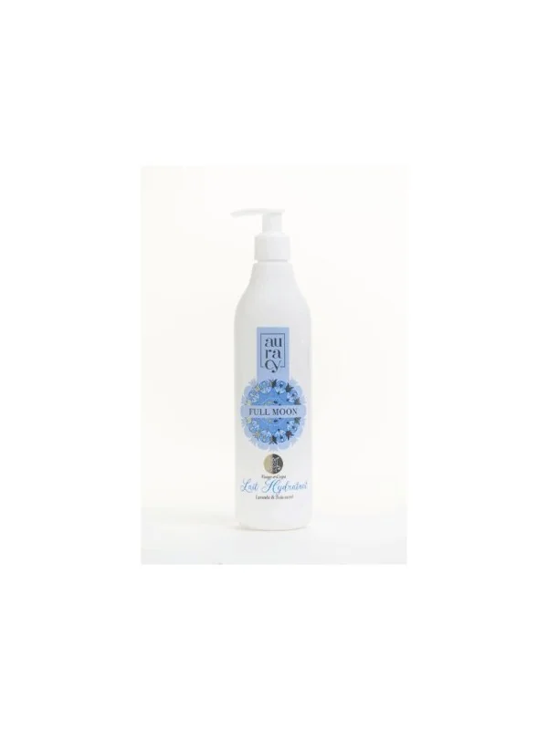 AURACY FULL MOON LAIT HYDRATANT VISAGE ET CORPS LAVANDE&BOIS SACRE 400ML