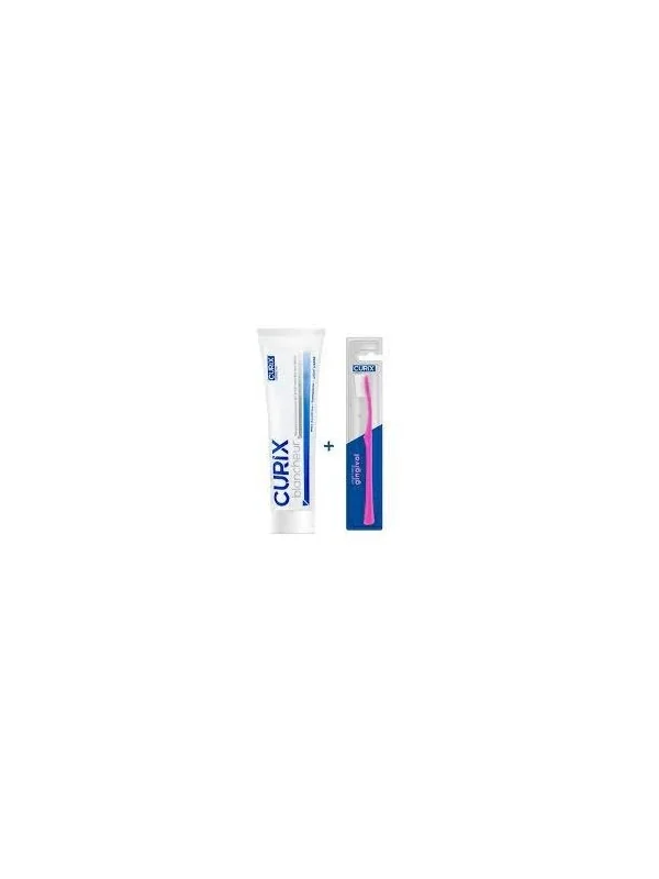 CURIX Dentifrice blancheur + brosse à dents gratuite