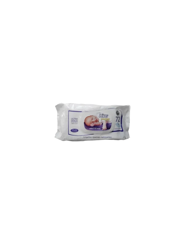 LILAS - LINGETTES CONFORT MAX 72PIECES