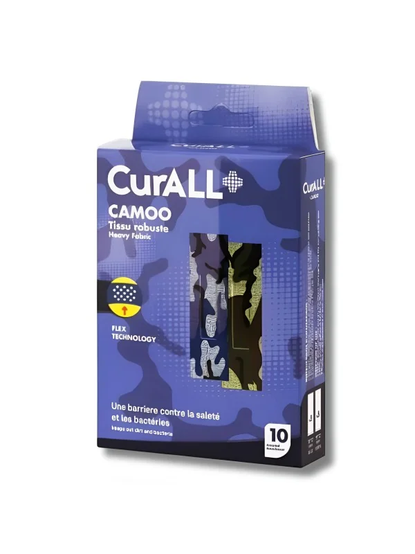 CURALL - CAMOO PANSEMENT BOITE DE 10 19x72MM