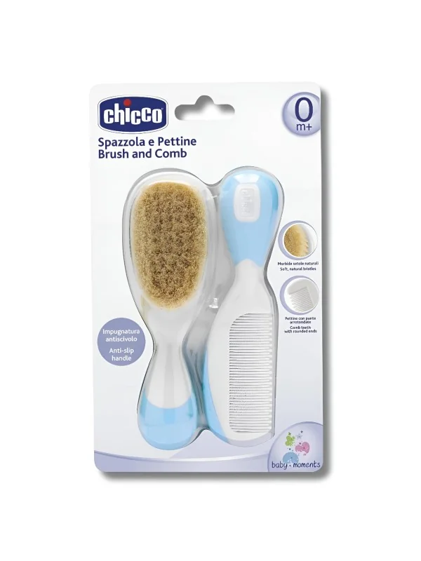 CHICCO - BROSSE & PEIGNE BLEU +0MOIS