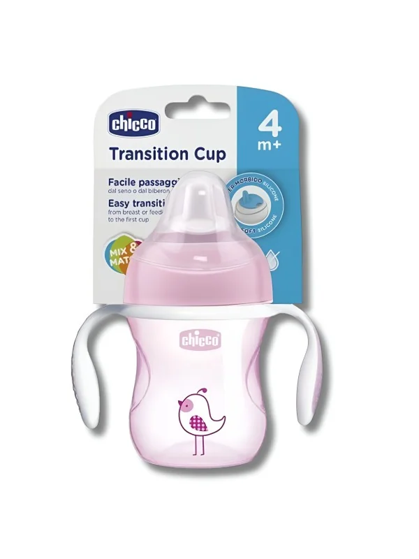 CHICCO - TASSE TRANSITION ROSE 4M+