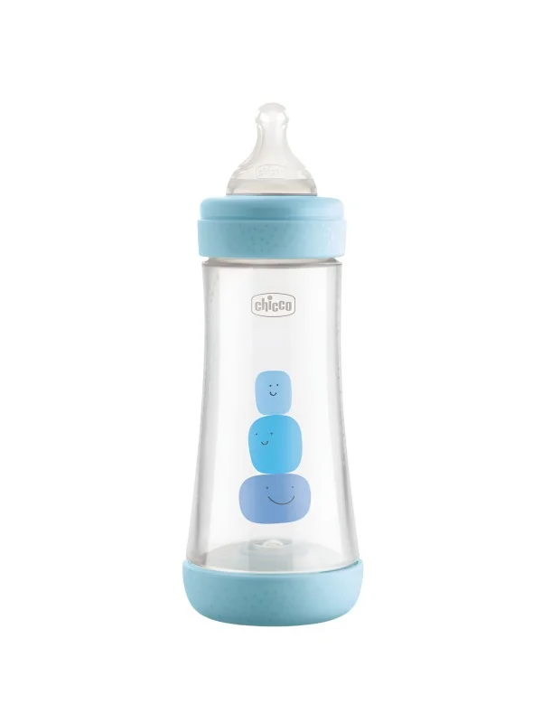 CHICCO PERFECT 5 - BIBERON EN PLASTIQUE PP +4MOIS 300ML