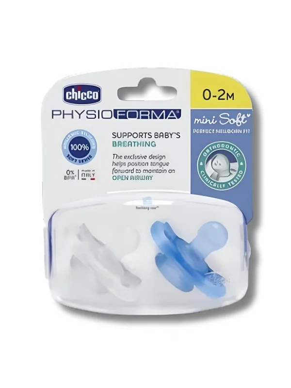 CHICCO - LOT DE 2 MICRO SUCETTES 0-2MOIS
