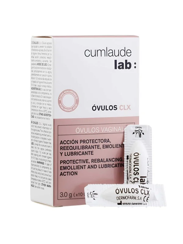 CUMLAUDE LAB - OVULOS CLX OVULES VAGINALES BOITE DE 10