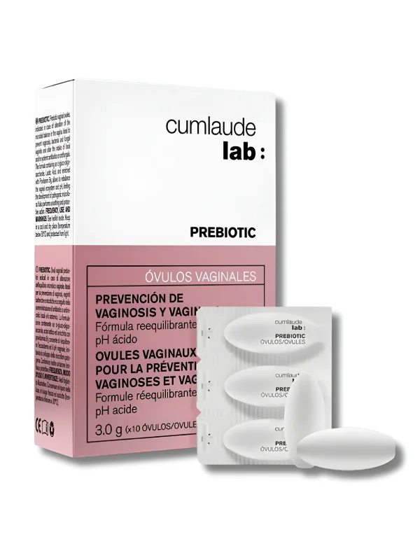 CUMLAUDE LAB PREBIOTIC OVULES VAGINALES BOITE DE 10