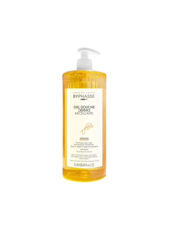 BYPHASSE GEL DOUCHE DERMO MICELLAIRE ARGAN 1L