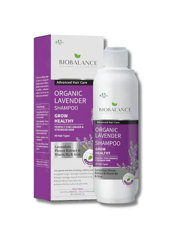 BIOBALANCE - SHAMPOING LAVANDE BIO 330ML